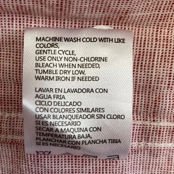 Weatherproof Pink Casual Button Down Shirt Lightweight Cotton - Picture 16 of 16